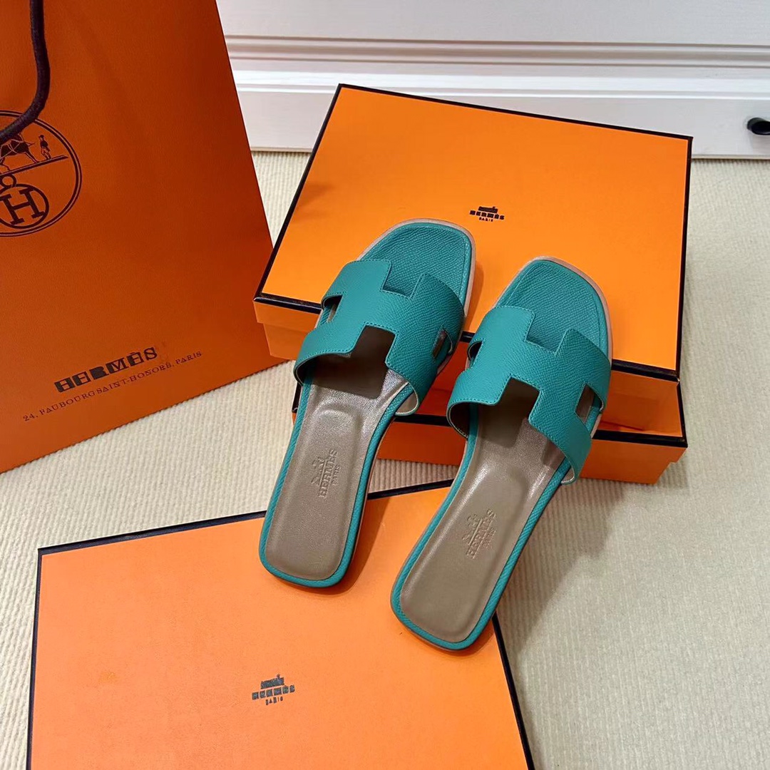 에르메스 올수공 오란 슬리퍼 샌들 앱송 15